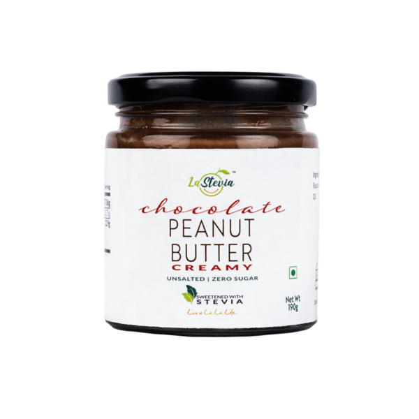 Stevia-Sweetened Chocolate Peanut Butter Creamy